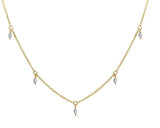 Tilcara Drops Necklace - Solid Gold