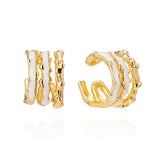 Triple Cuff Earring - Gold