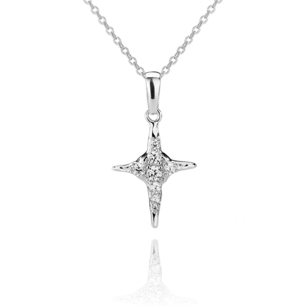 Astari Pendant Necklace - Silver