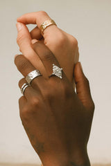 Goddess Selena Ring - Silver