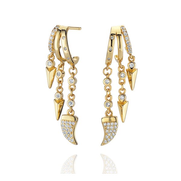 Cairo Earrings - Gold