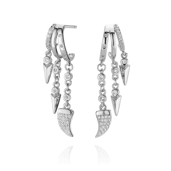 Cairo Earrings - Silver