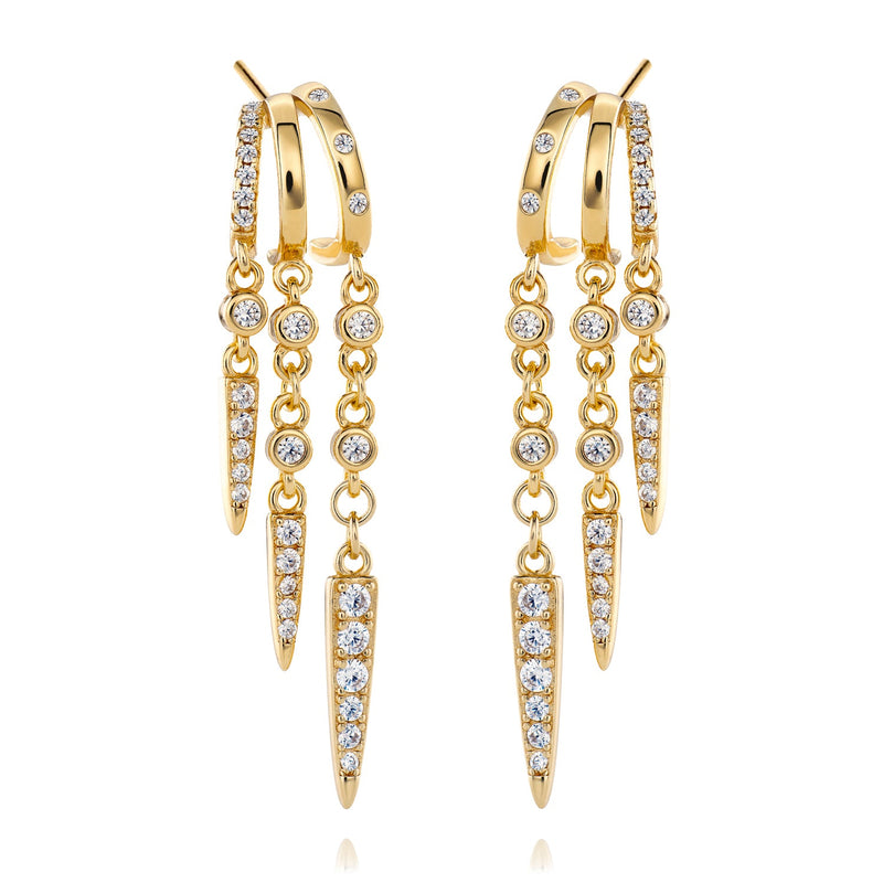 Rio Earrings - Solid Gold