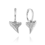 Shark Tooth Earring- Solid Gold