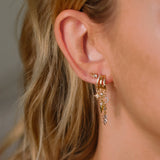 Nyx Stars and Moon Earrings- Gold