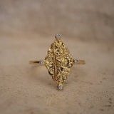 Goddess Selena Ring - Gold no