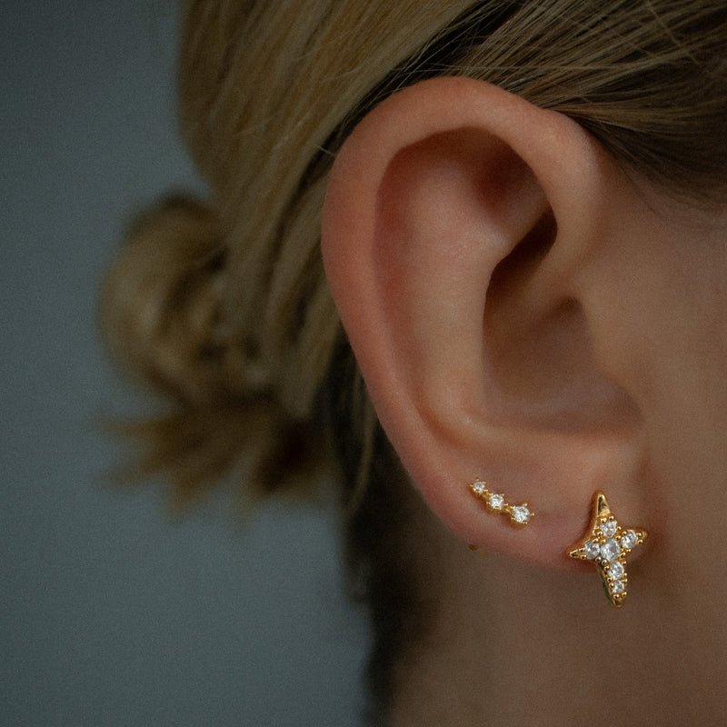 Mini Astari Earring - Gold