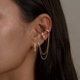 Iris Molten Spike Stud Earring