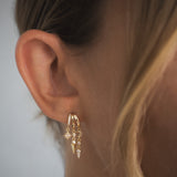 Mini Nyx Earrings - Solid Gold