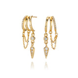 Palma Earrings - Solid Gold