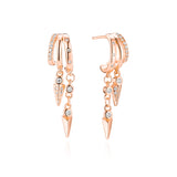 Sienna Illusion Earrings - Solid Gold