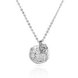 Snake Coin Necklace - Gold