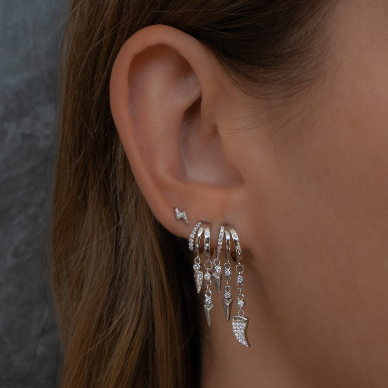 Sienna Earrings - Silver