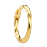 Minimalist Hoop Earrings - Gold - Aaria London