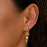 Nyx Star and Moon Illusion Earrings