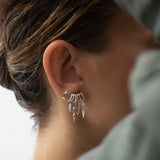 Palma Spike Charm Illusion Earrings