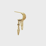 Palma Earrings - Solid Gold