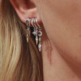 Sienna Earrings - Silver