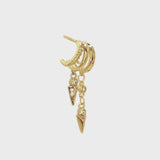 Sienna Earrings -  Gold