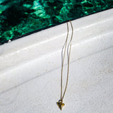 Aaria London Shark Tooth Necklace - Solid Gold Necklaces