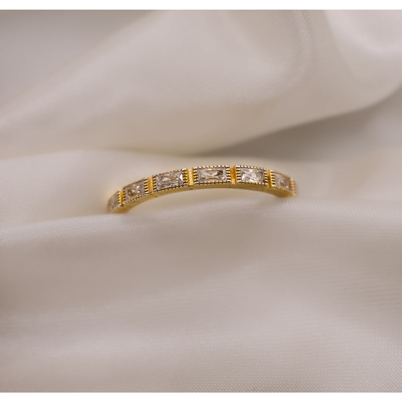 Aaria London Portobello Ring- Gold