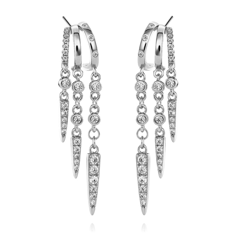 Rio Earrings - Silver