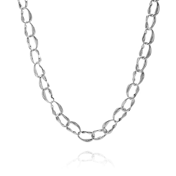Monaco Irregular Chain - Silver