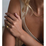Aaria London Athena Ring - Gold Rings