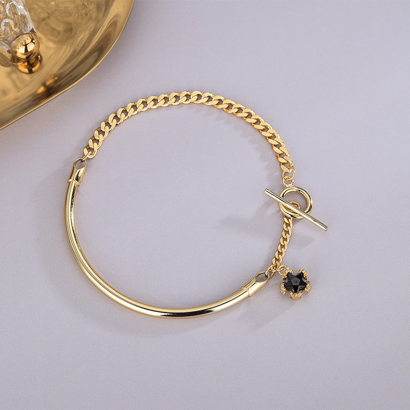 Aaria London Lima Bracelet- Gold