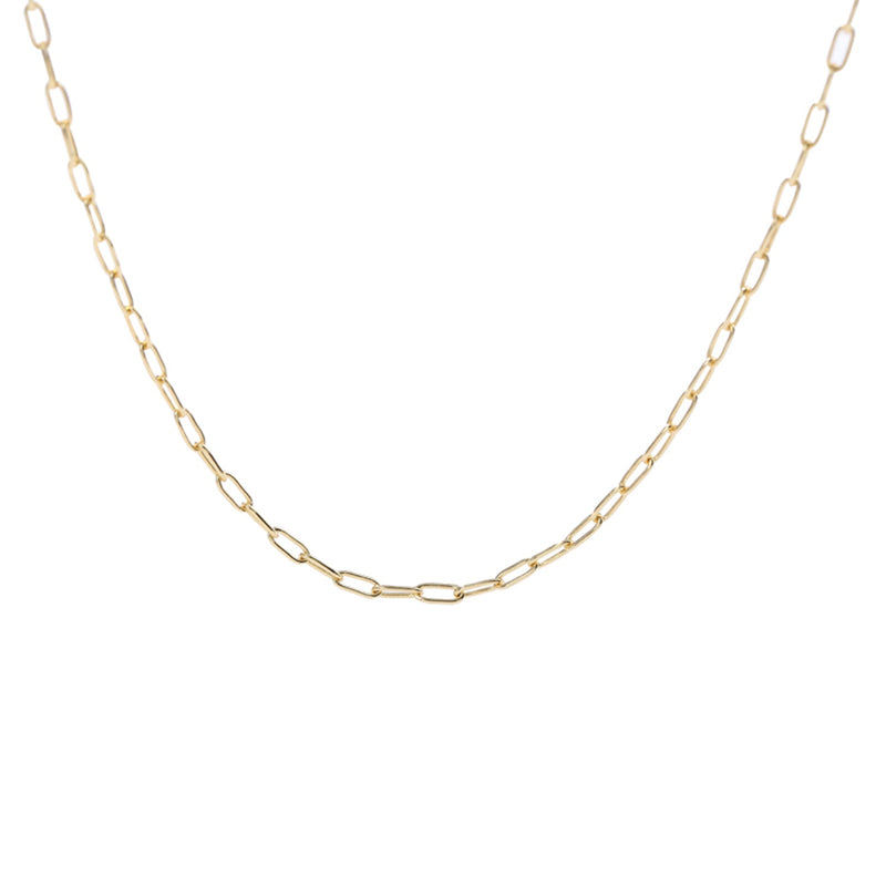 Aaria London Brixton Chain - 14k Solid Gold Necklaces