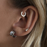 Aaria London Milos Earrings - Silver Earrings